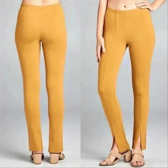 YELLOW Skinny pants - Picture 2 of 4